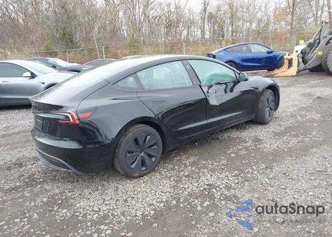 2025 Tesla Model 3 Long Range Rear-Wheel Drive/Standard из США, поврежденный, VIN 5YJ3E1EA3SF062602